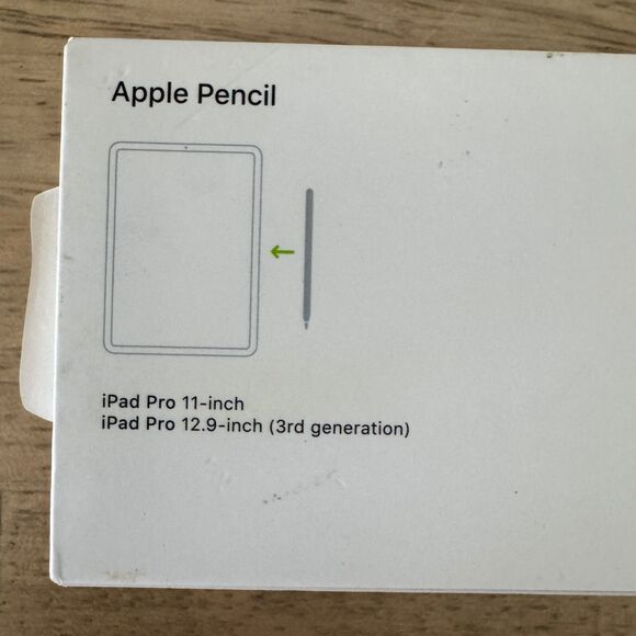 Apple Pencil 2nd Generation Model A2051 White for iPad Box Included - Picture 7 of 8